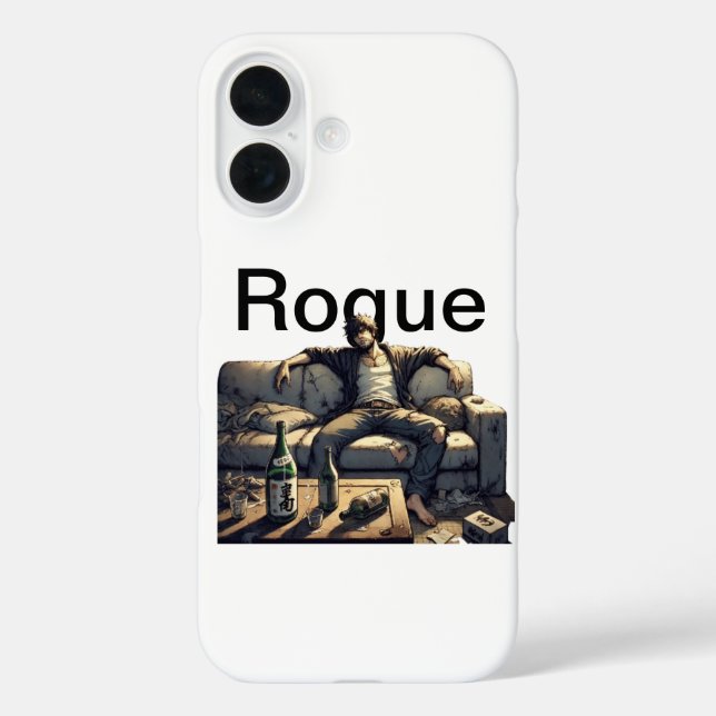 Funda iPhone 16 The Rogue Guy - Drunk Edition (Reverso )