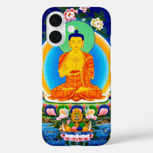Funda iPhone 16 Tibetano oriental de Guay thangka Prabhutaratna Bu