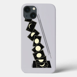 Funda iPhone 16 Tiempo cayendo a través de un agujero