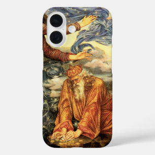 Funda iPhone 16 Tierra de Evelyn De Morgan, arte victoriano