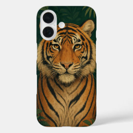 Funda iPhone 16 Tiger in the Jungle