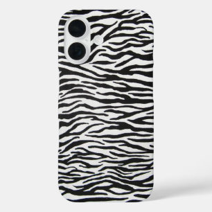 Funda iPhone 16 Tiger Zebra Stripes