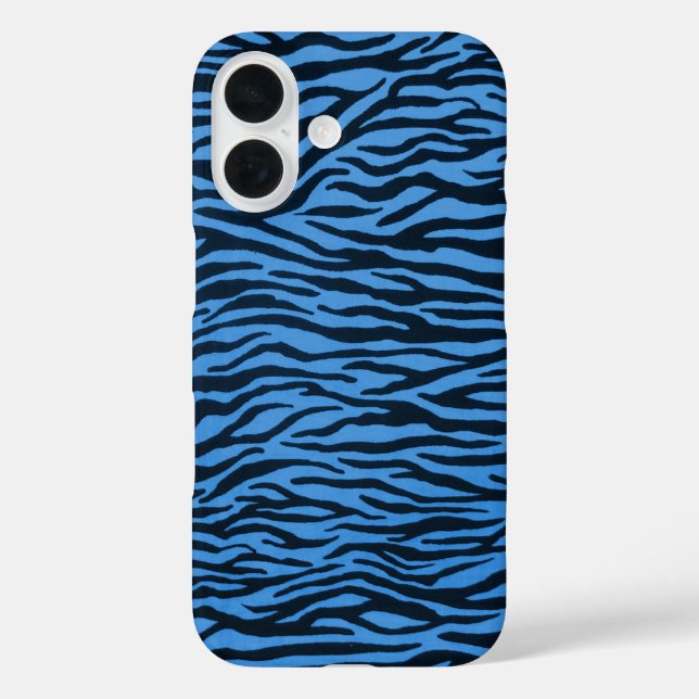 Funda iPhone 16 Tiger Zebra Stripes (Reverso )