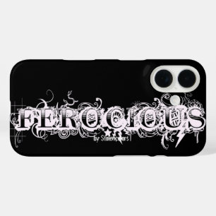 Funda iPhone 16 Tipografía del tatuaje feroz