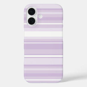 Funda iPhone 16 Tiras púrpura silvestres
