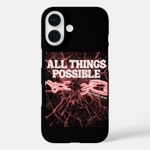 Funda iPhone 16 Todas las cosas posibles - Mateo 19:26
