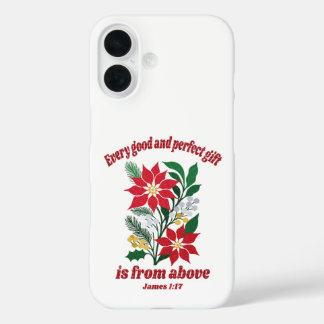 Funda iPhone 16 Todo Buen y Perfecto Regalo – Santiago 1:17 Navida
