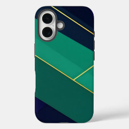 Funda iPhone 16 Tones de joyas geométricas