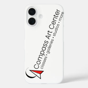 Funda iPhone 16 Tote Compass Art Center