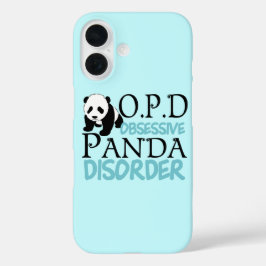 Funda iPhone 16 Trastorno obsesivo del panda
