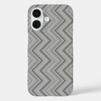Trazos grises zigzag