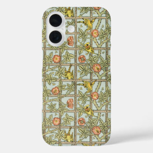 Funda iPhone 16 Trellis de William Morris, Vintage Garden Textile