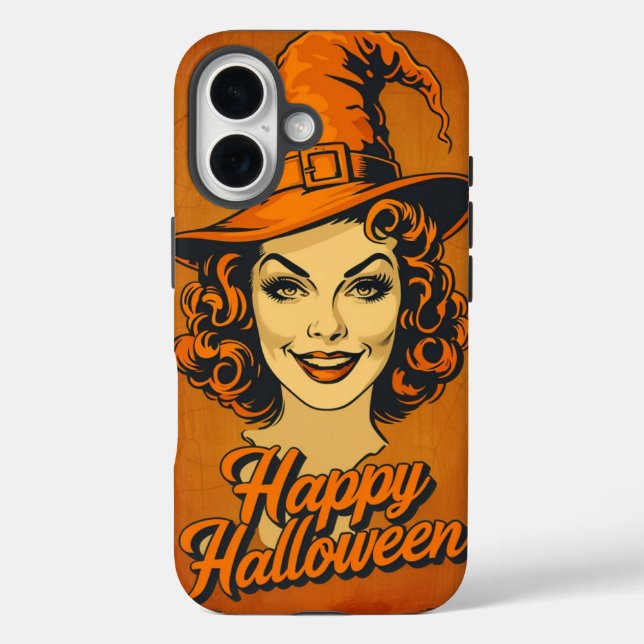 Funda iPhone 16 Trendy Halloween Iphone cubierta (Reverso )