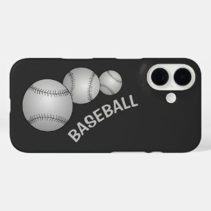 Funda iPhone 16 Tres Baseballs