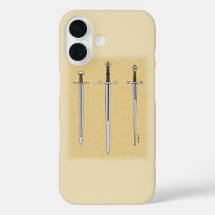 Funda iPhone 16 Tres espadas medievales 2016