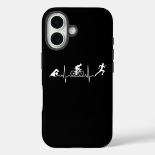 Funda iPhone 16 Triatlón - Latido del triatlón