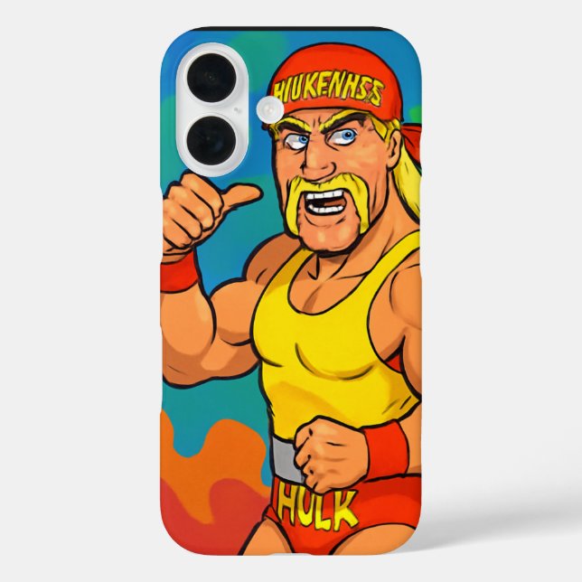 Funda iPhone 16 Tributo a Hulk Hogan (Reverso )
