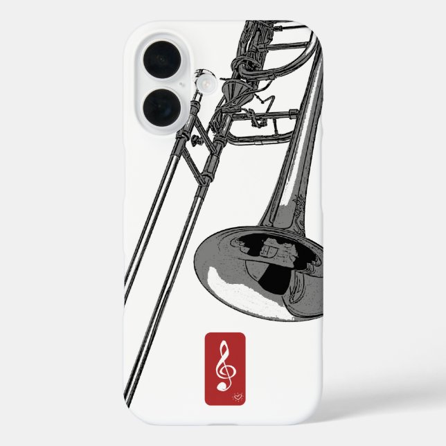 Funda iPhone 16 Trombone (Reverso )