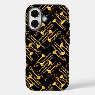 Funda iPhone 16 Trombone Crosshatch