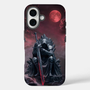 Funda iPhone 16 Trono de la luna de sangre - Rey oscuro