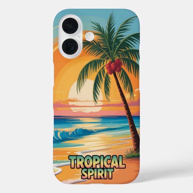 Funda iPhone 16 Tropical Spirit (Reverso )