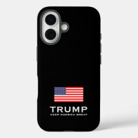 Trump Keep America Great USA bandera iPhone 16 Fun