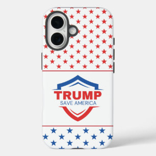 Funda iPhone 16 Trump Salva América