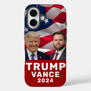 Funda iPhone 16 Trump Vance 2024