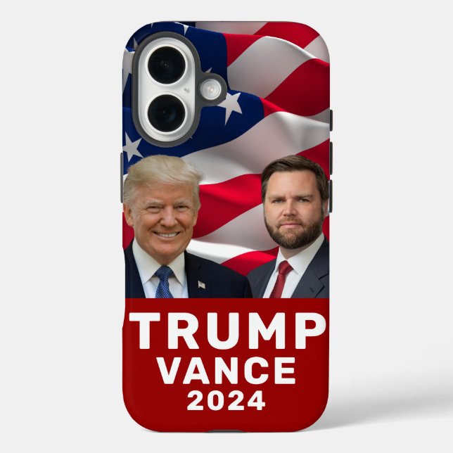 Funda iPhone 16 Trump Vance 2024 (Reverso )