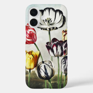 Funda iPhone 16 Tulipanes Multicolor al Estilo Regency Malhumorado