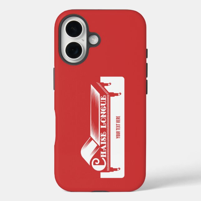 Funda iPhone 16 Tumbona (Reverso )