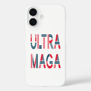 Funda iPhone 16 Ultra MAGA Trump Patriótico Republicano Conservado