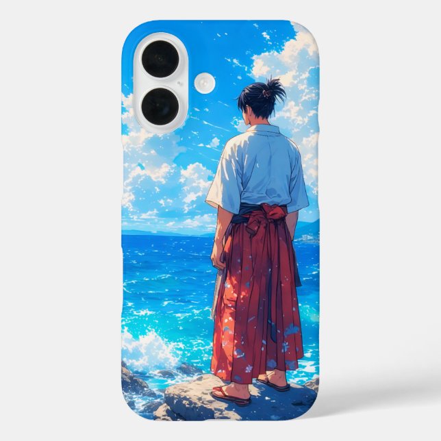 Funda iPhone 16 Umibe no Seijaku – Seaside Tranquility (Reverso )