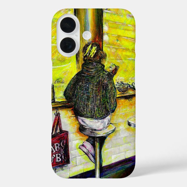 Funda iPhone 16 Un Día Libre de Loco (Reverso )