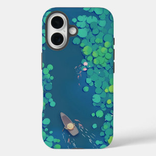 Funda iPhone 16 Un rincón del Lotus Pond