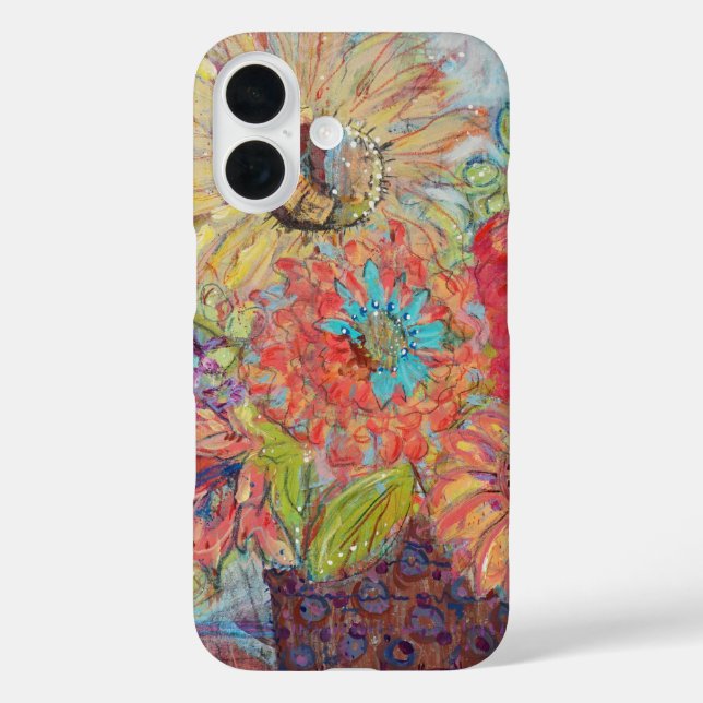 Funda iPhone 16 Una gran vida de Art Sangria de Lydia (Reverso )