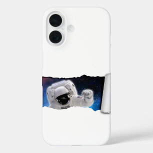 Funda iPhone 16 Una lágrima en el espacio - Encuentro de alienígen