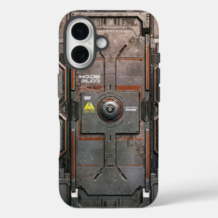 Funda iPhone 16 UNIT-77 #016: Núcleo de bloqueo de peligro