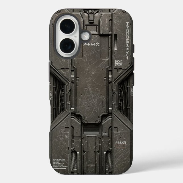 Funda iPhone 16 UNIT-77 #040: Puerta de explosión Hicodehin A96XN (Reverso )