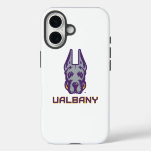 Funda iPhone 16 Universidad de Albany Great Danes
