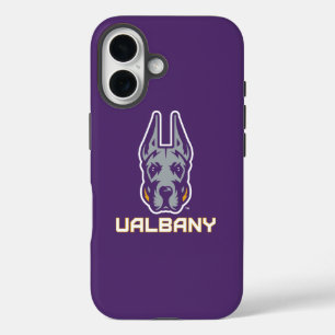 Funda iPhone 16 Universidad de Albany Great Danes