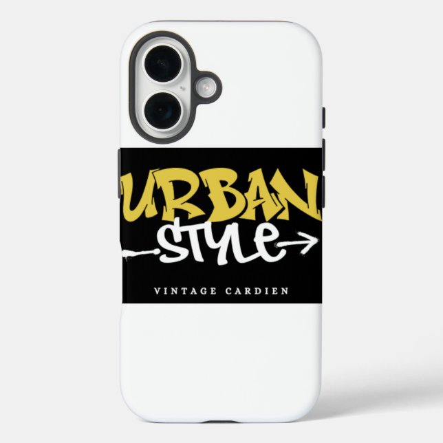 Funda iPhone 16 Urban Style printed premium phone cover (Reverso )