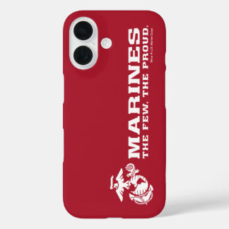 Funda iPhone 16 USMC Los Pocos Logo Del Orgullo - Blanco