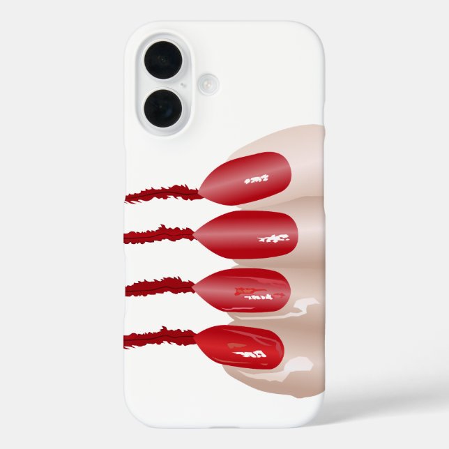Funda iPhone 16 Vampirfinger (Reverso )