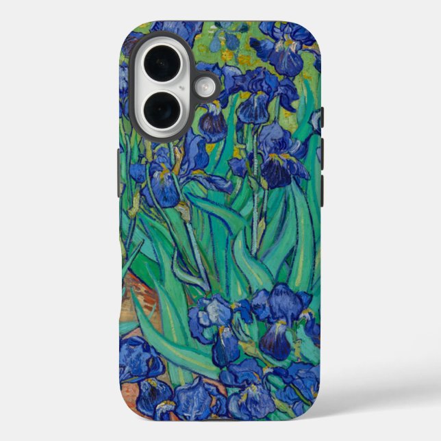 Funda iPhone 16 Van Gogh Irises (Reverso )