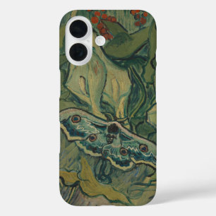 Funda iPhone 16 Van Gogh Mariposa Luna Gigante Vintage Arte de la 