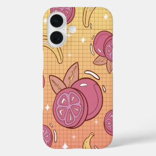 Funda iPhone 16 Vaporwave Citrus Banana