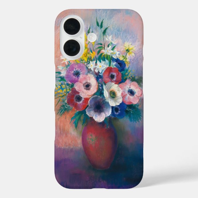 Funda iPhone 16 Vase D’anémones | Odilon Redon (Reverso )
