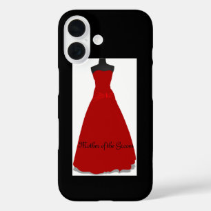 Funda iPhone 16 Vestido de Novia Madre del Novio