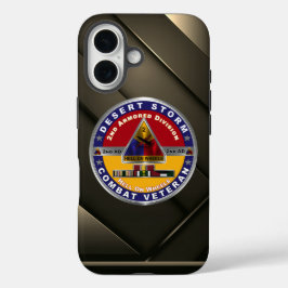 Funda iPhone 16 Veterano de la 2ª División Blindada Tormenta del D